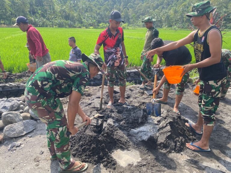 TNI Manunggal Membangun Desa (TMMD) ke-126 tahun 2025 terus menunjukkan progres nyata dalam meningkatkan infrastruktur pedesaan