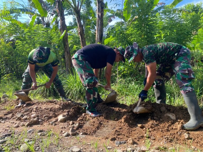 Pengerjaan pipanisasi dilakukan secara bertahap dan kini sudah mulai tampak hasilnya