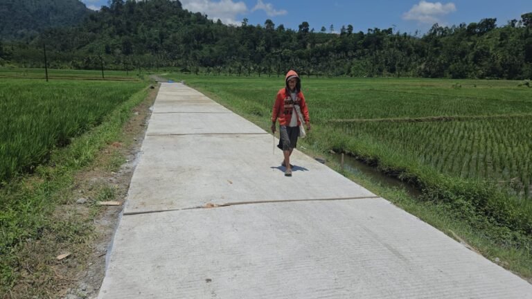 Kerja keras Satuan Tugas (Satgas) TNI Manunggal Membangun Desa (TMMD) ke-126 Kodim 0818/Malang-Batu bersama masyarakat kini mulai membuahkan hasil nyata.
