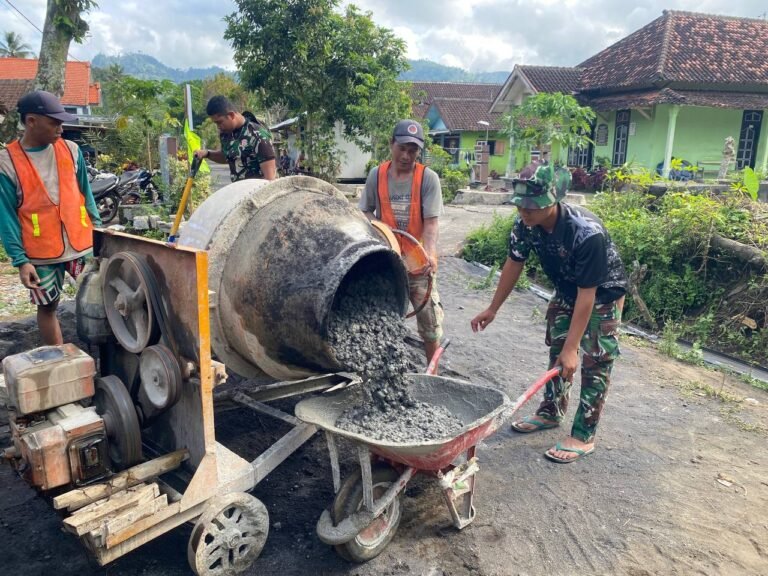 TNI Manunggal Membangun Desa (TMMD) Ke-126 Kodim 0818/Malang-Batu menunjukkan percepatan signifikan dalam pembangunan infrastruktur vital di Kabupaten Malang.