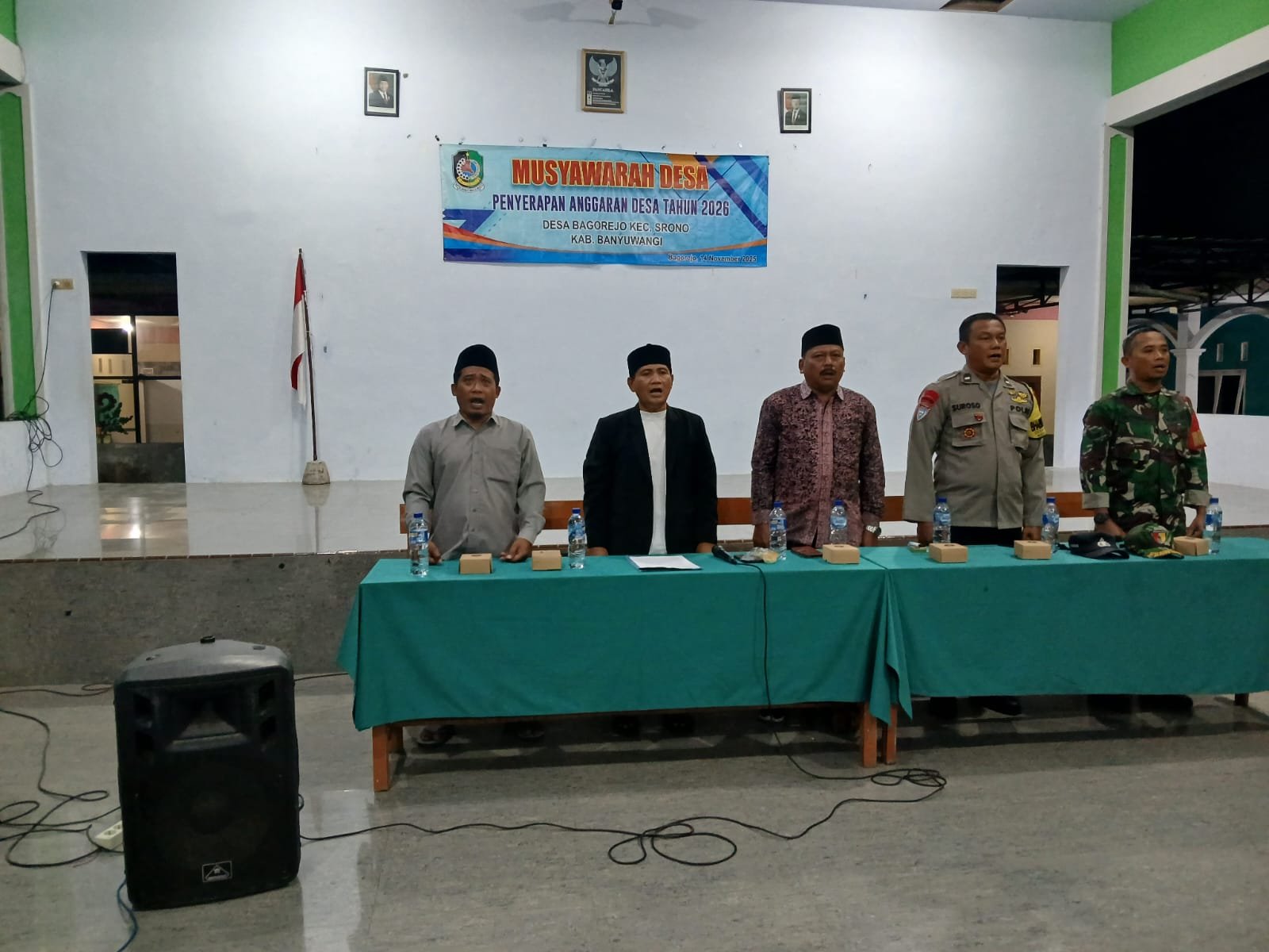 Bahas Penyerapan Anggaran 2025, Musdes Bagorejo Diwarnai Diskusi Hangat dan Kehadiran Aparat Desa