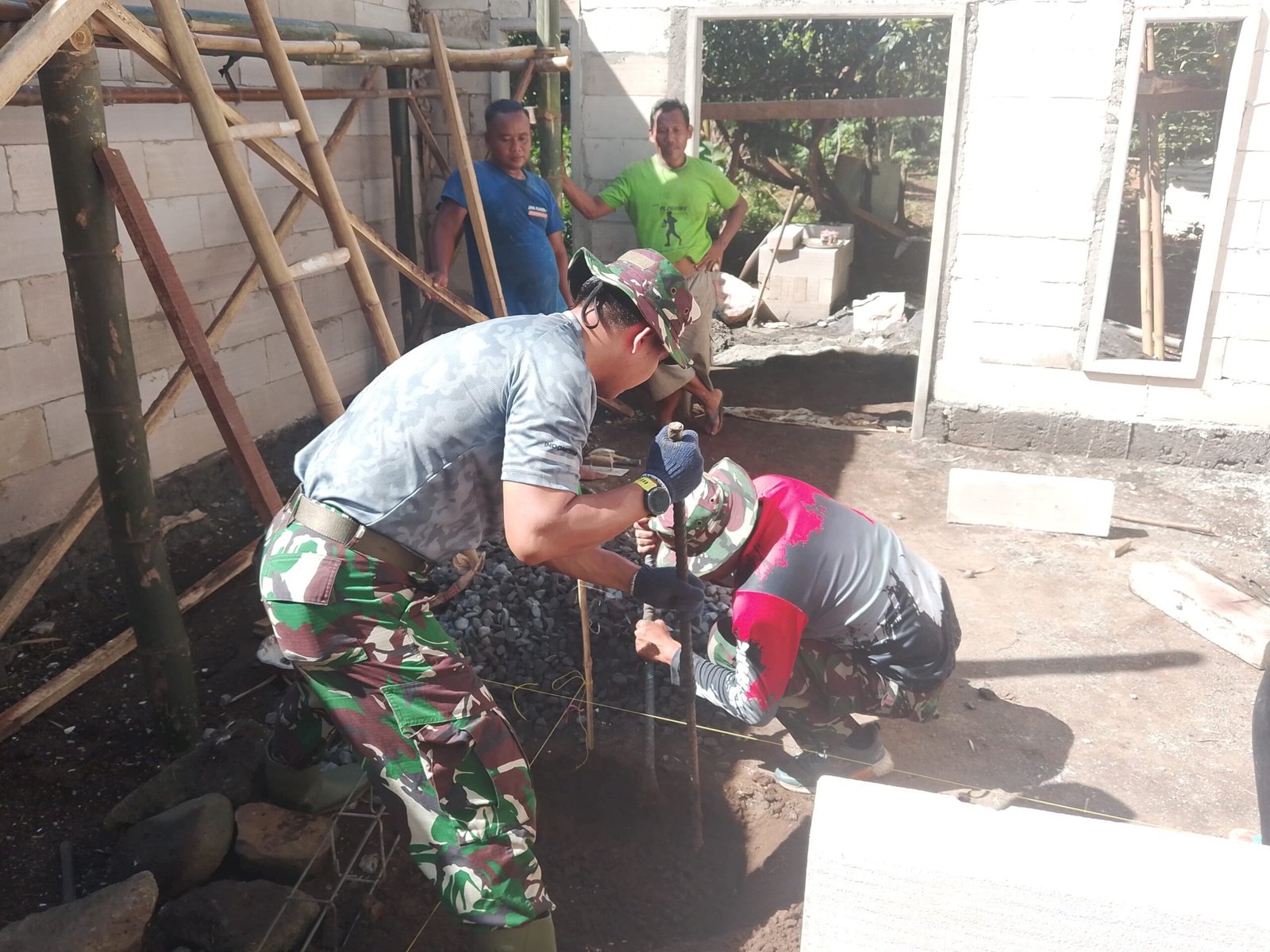TMMD ke-128 Kodim 0820/Probolinggo Fokuskan Dampak Nyata bagi Warga Desa.