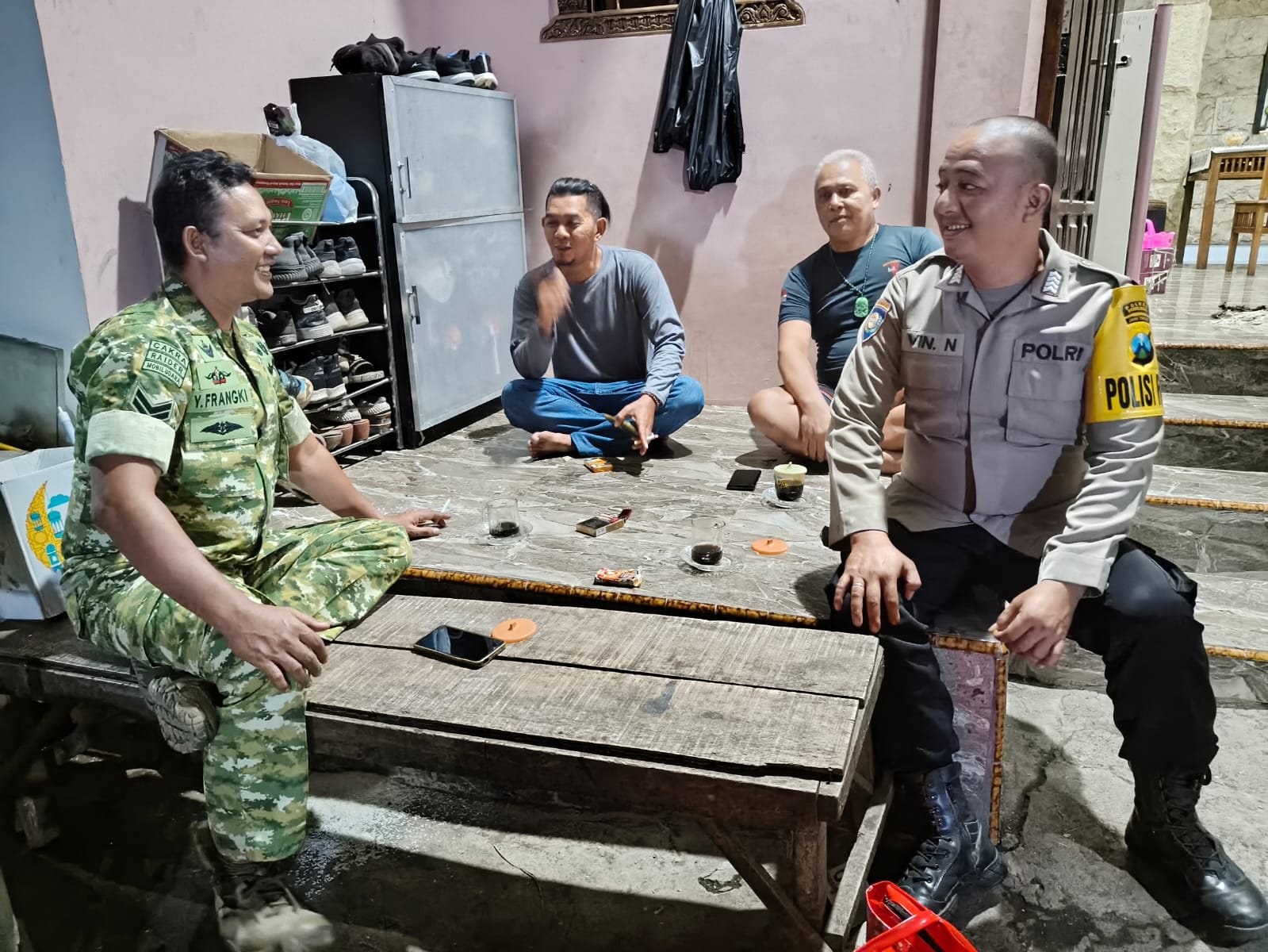 Program TMMD Ke-128  Tuntas, Anggota Satgas Resmi Pamit ke Warga.
